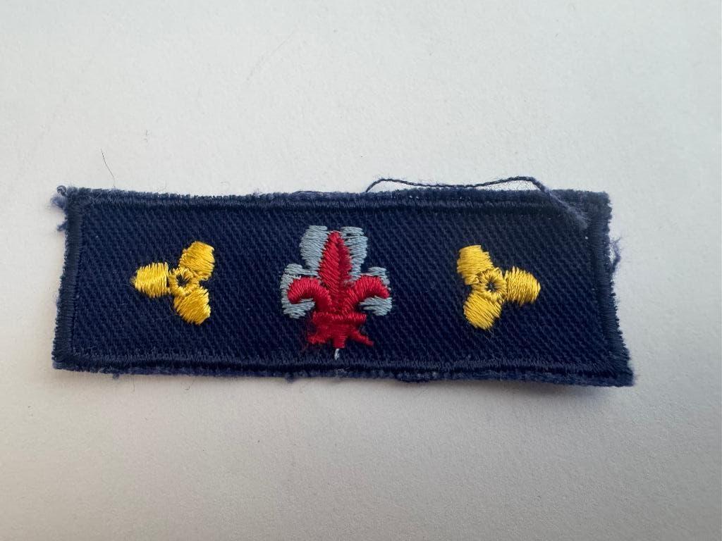 Machtiging Boot Leiding, Verzenden, Zo goed als nieuw, Embleem, Speld of Insigne