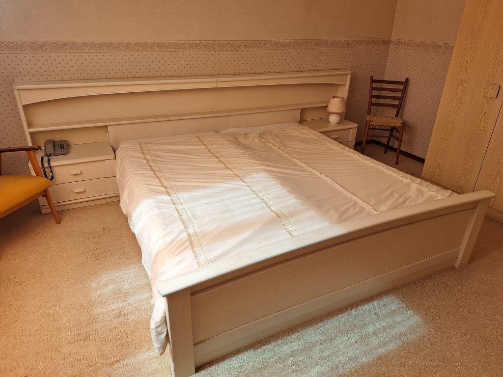 lits jumeaux - twee persoons bed, Ophalen, Overige kleuren, Tweepersoons, 180 cm