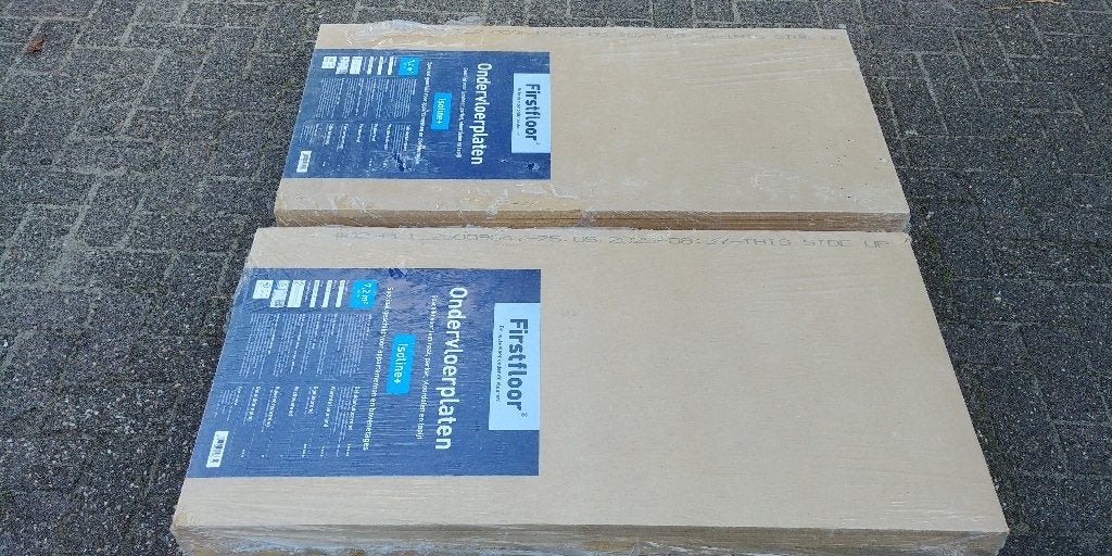 nieuwe ondervloerplaten voor laminaat, Ophalen, Overige materialen, 30 cm of meer, 50 tot 150 cm