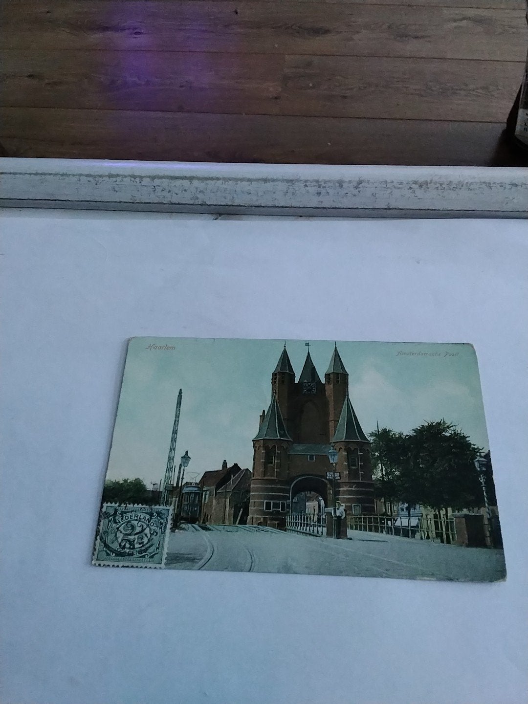 Oude briefkaart Haarlem, Amsterdamse Poort,, Ophalen of Verzenden