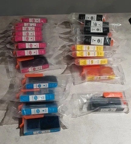 Canon 520/521 Inktcartridges – 21 stuks (NIEUW), Ophalen of Verzenden, Nieuw