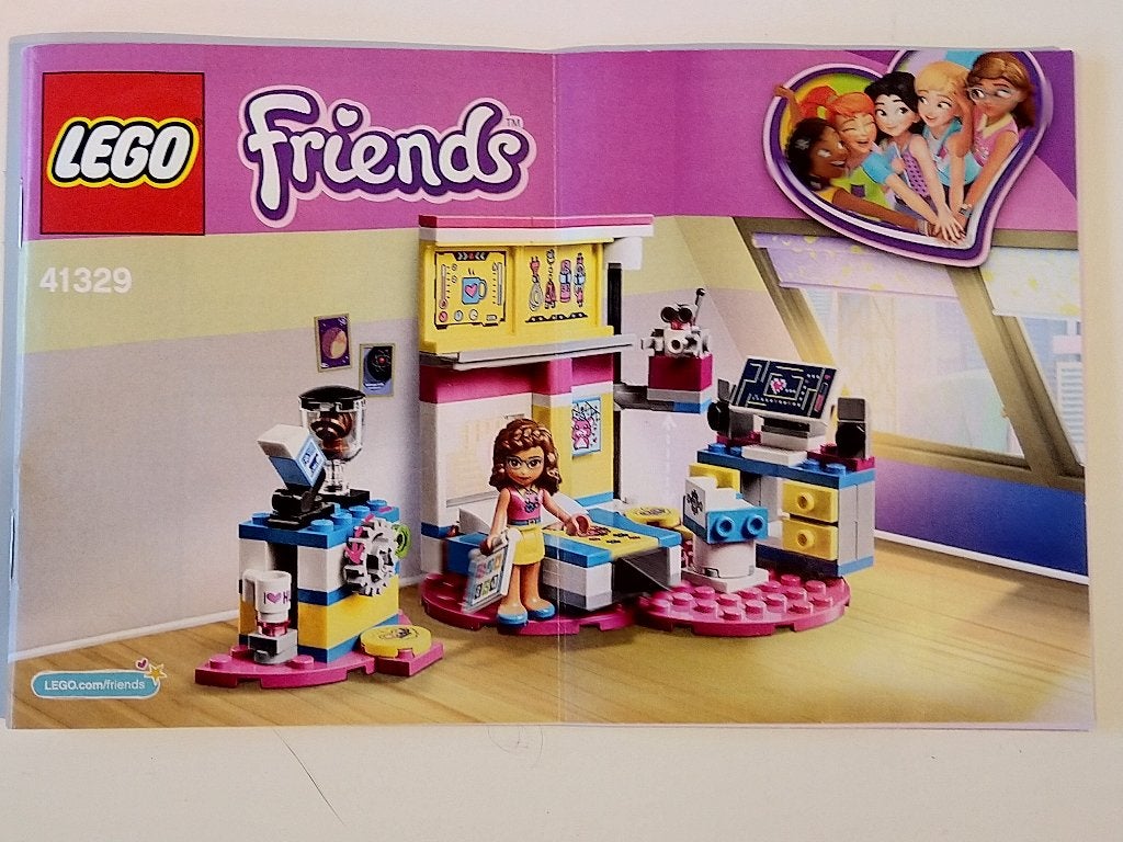 Lego Friends 41329 Olivia's Luxe Slaapkamer, Compleet, Lego, Friends, Ophalen of Verzenden