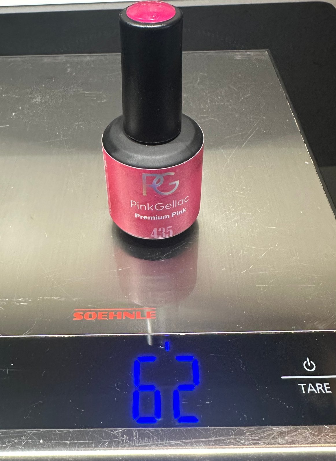 Pink Gellac Premium Pink 435, Ophalen of Verzenden, Zo goed als nieuw, Toebehoren, Handen en Nagels