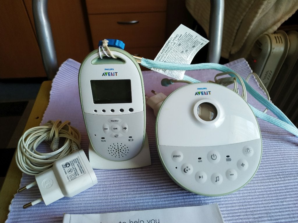Philips Avent SCD580/00 DECT-Babyfoon, Ophalen of Verzenden, Gebruikt, 250 meter of meer, Terugspreekfunctie