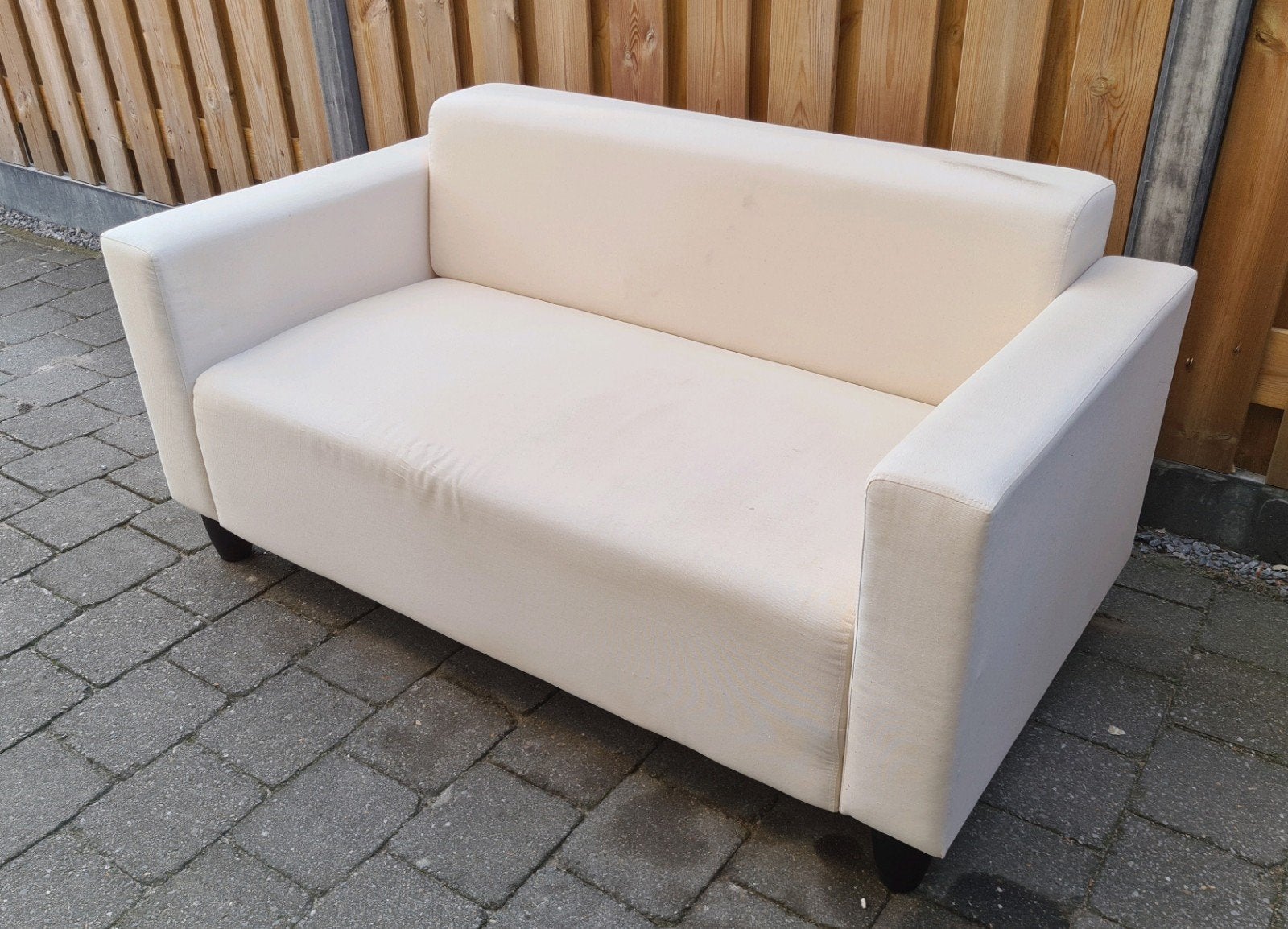 IKEA KLOBO 2-zits bank, Ophalen, Gebruikt, Tweepersoons, 75 tot 100 cm