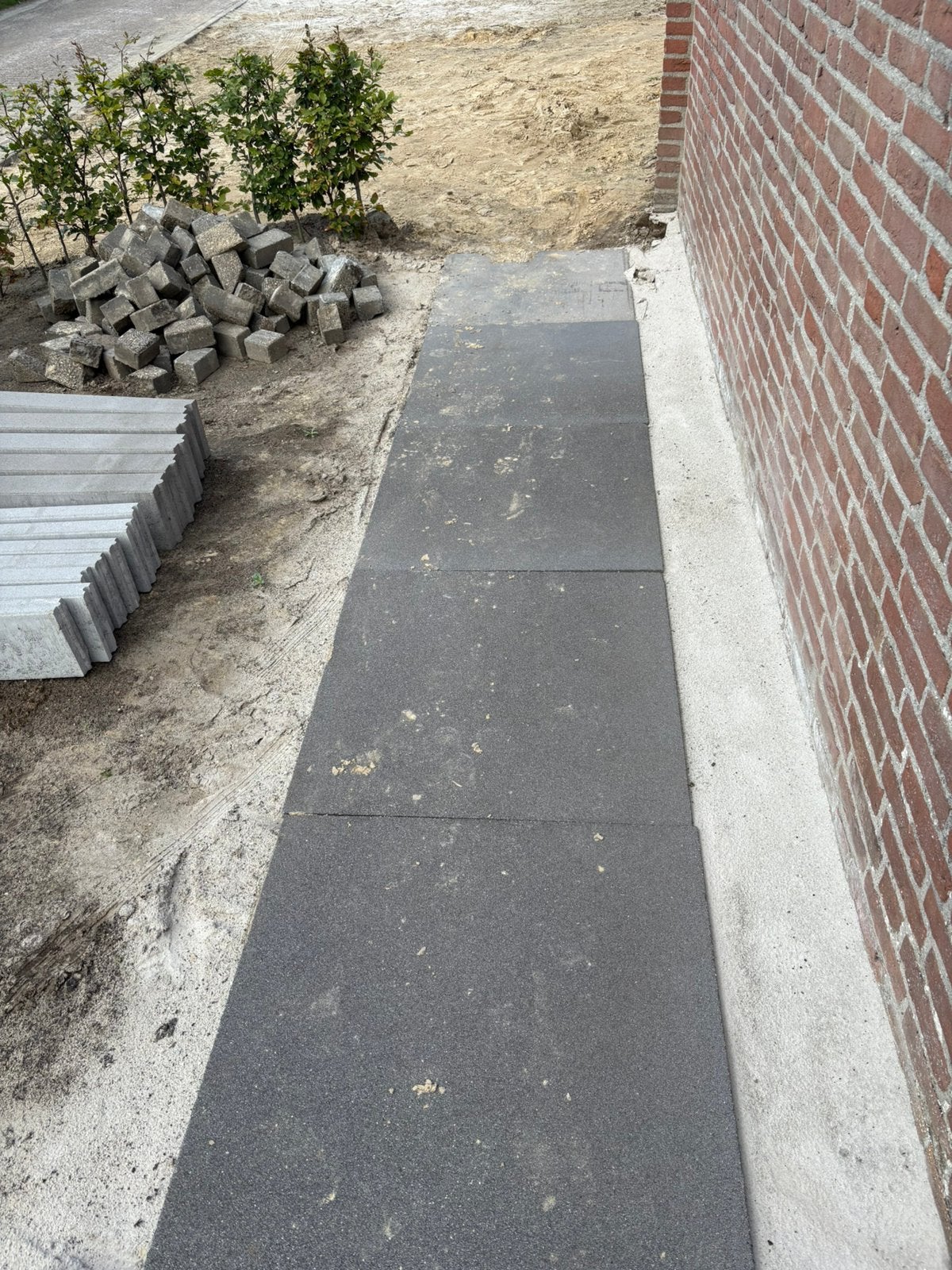Mooie tegels voor buiten, Ophalen, Zo goed als nieuw, 10 m² of meer, Beton