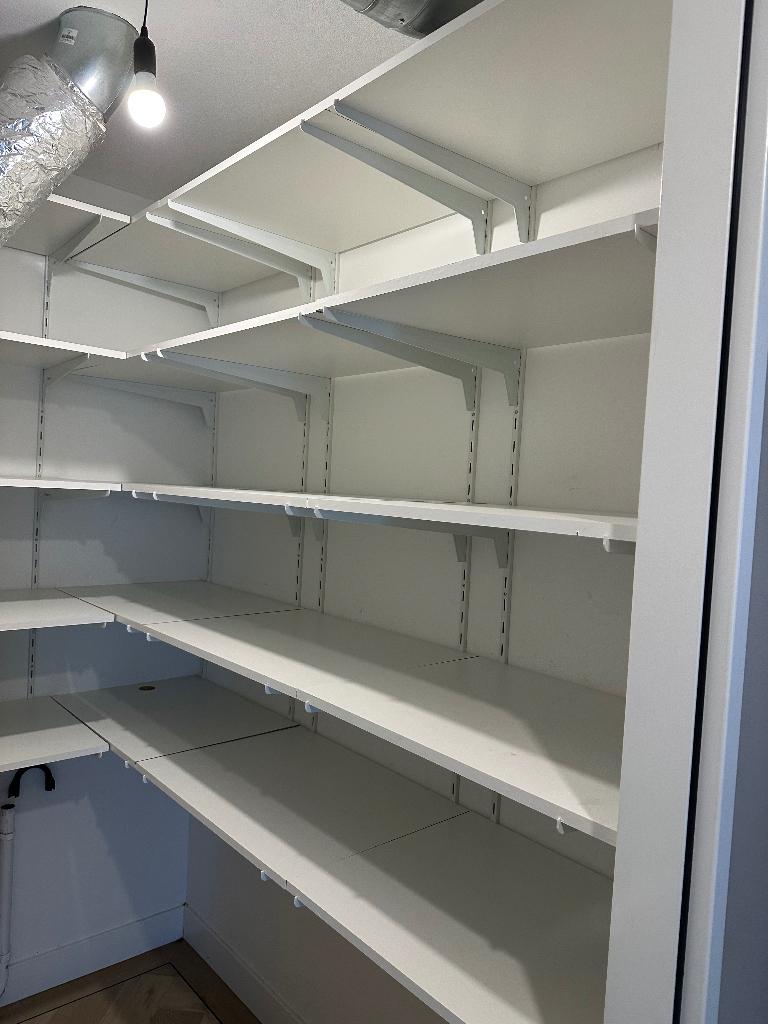 Stelling rekken, Ophalen, Zo goed als nieuw