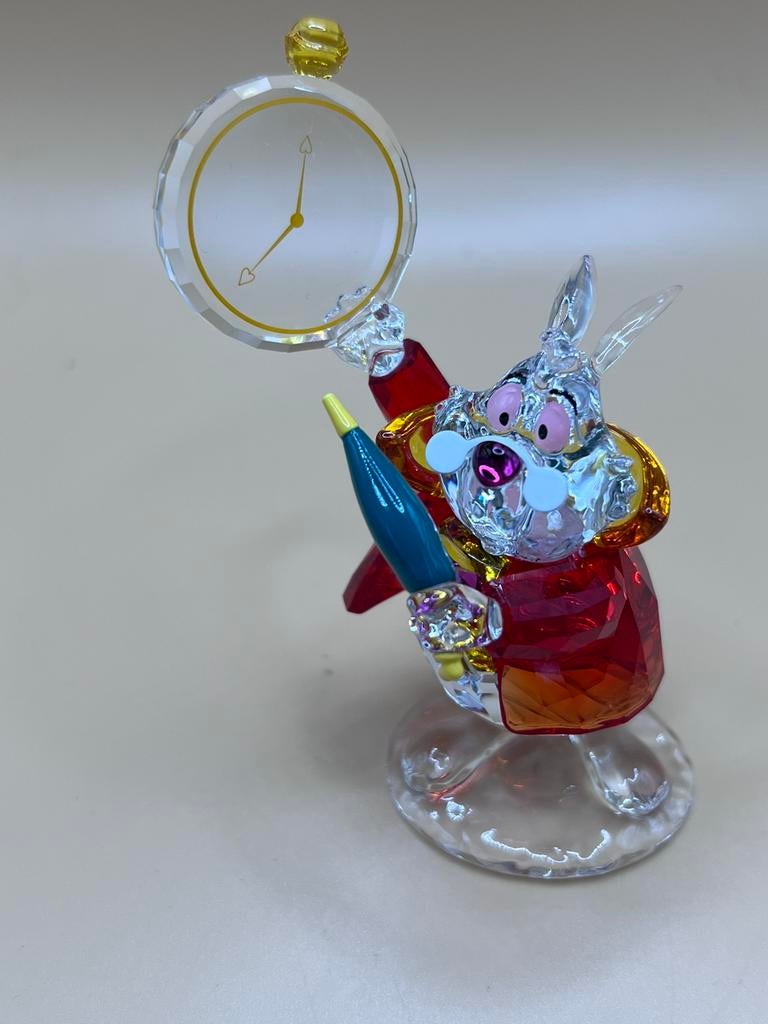 Wit konijn alice, Verzamelen, Swarovski, Ophalen of Verzenden, Zo goed als nieuw, Figuurtje
