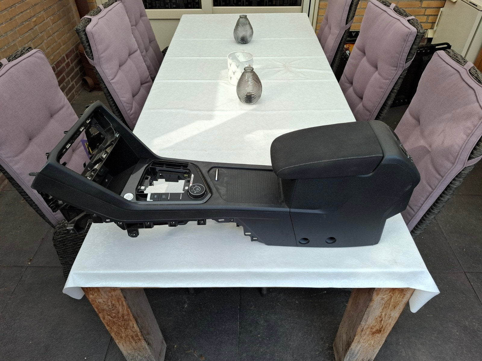 Middenconsole Volkswagen Tiguan 5NA, Auto-onderdelen, Interieur en Bekleding, Ophalen of Verzenden, Gebruikt, Volkswagen