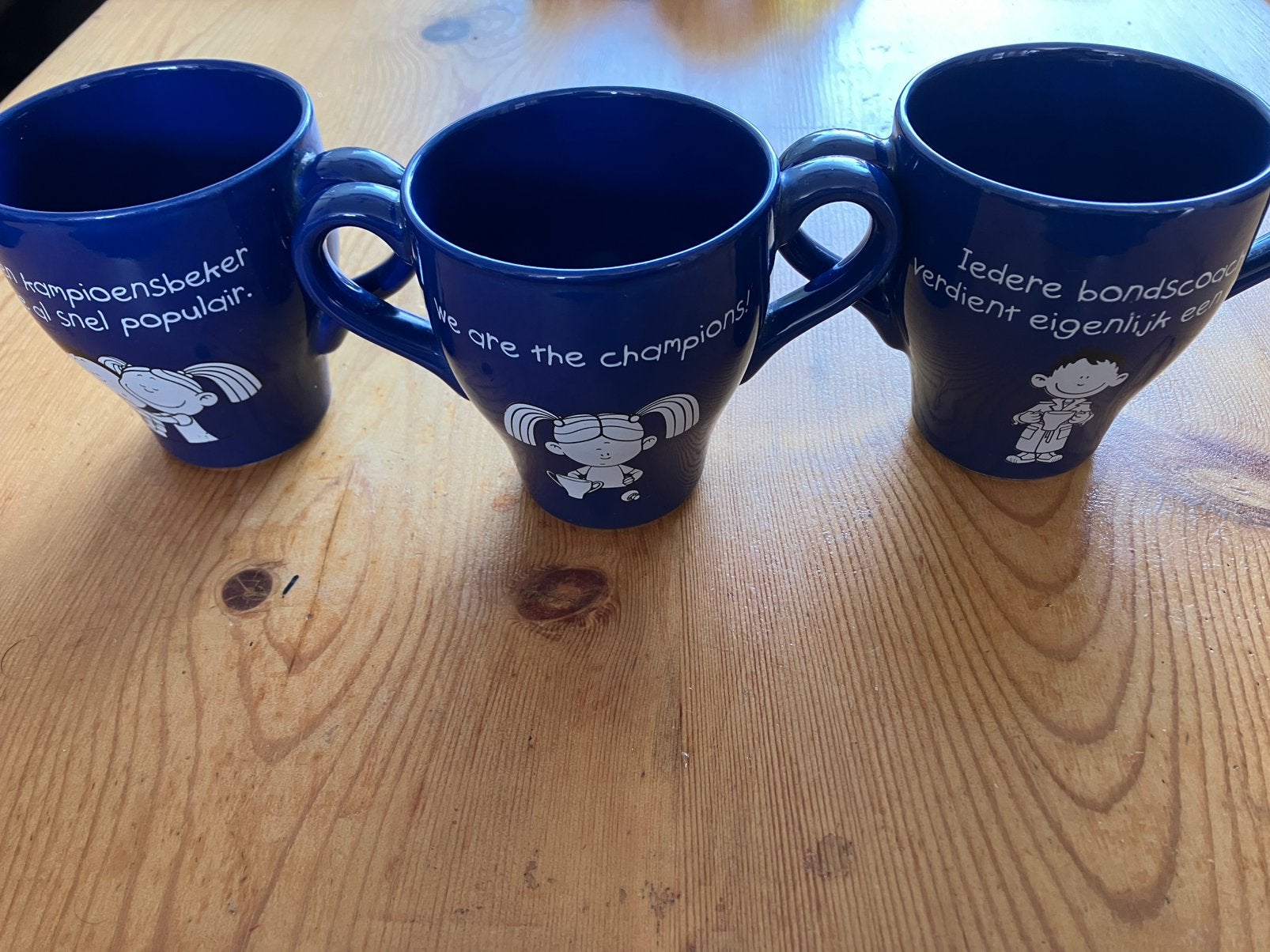 3 blue band soepkommen als nieuw, Ophalen of Verzenden, Zo goed als nieuw, Kom(men), Overige stijlen