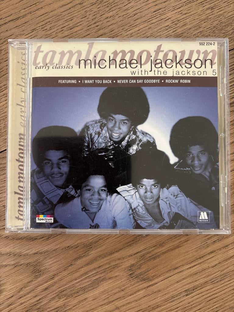 Michael Jackson with The Jackson 5 - Tamla Motown CD, Ophalen of Verzenden, 1990 - 1999, Zo goed als nieuw