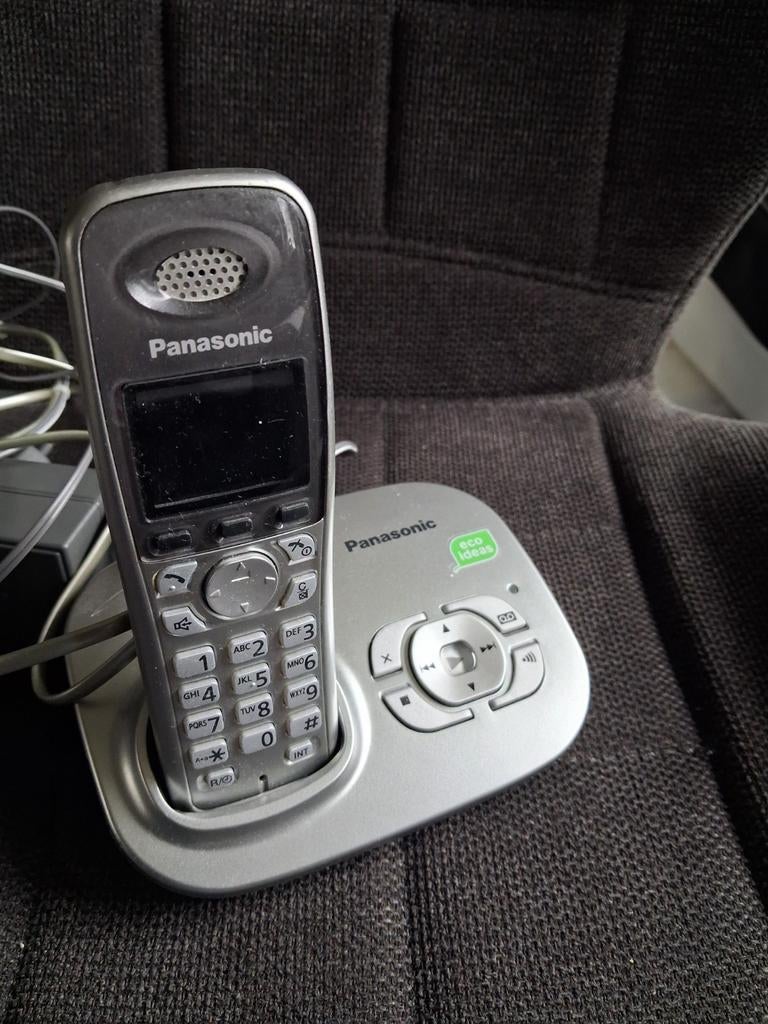 Panasonic KX-TG8021NLS Draadloze Dect Telefoon, Ophalen, Gebruikt, 1 handset