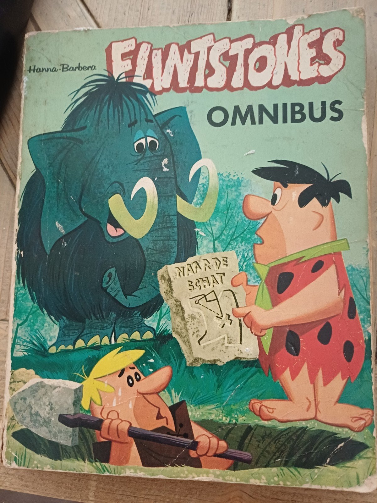 De Flintstones Omnibus - Hanna-Barbera stripboek, Ophalen of Verzenden