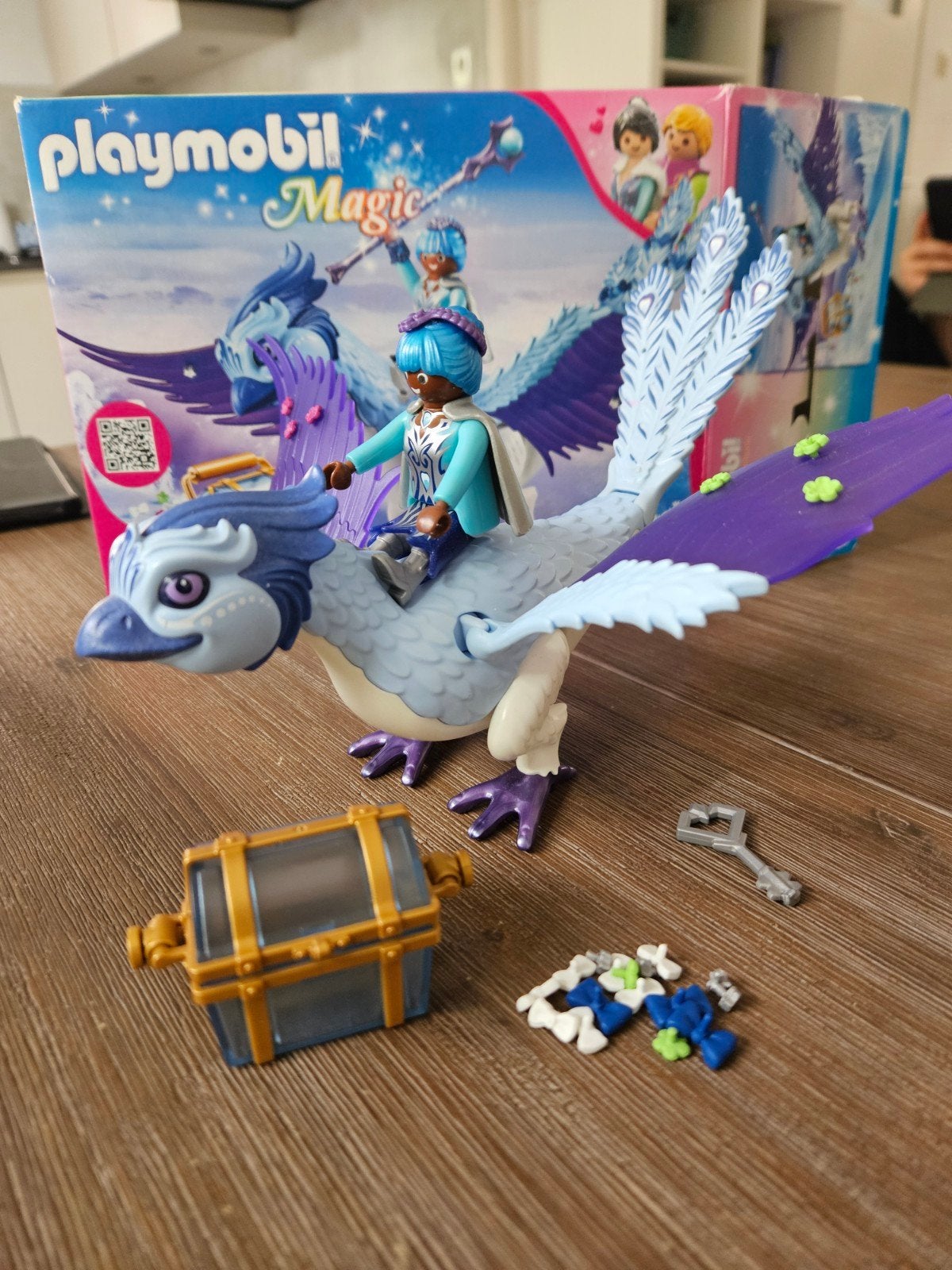 Playmobil Magic 9472  winter phoenix, Ophalen of Verzenden, Gebruikt