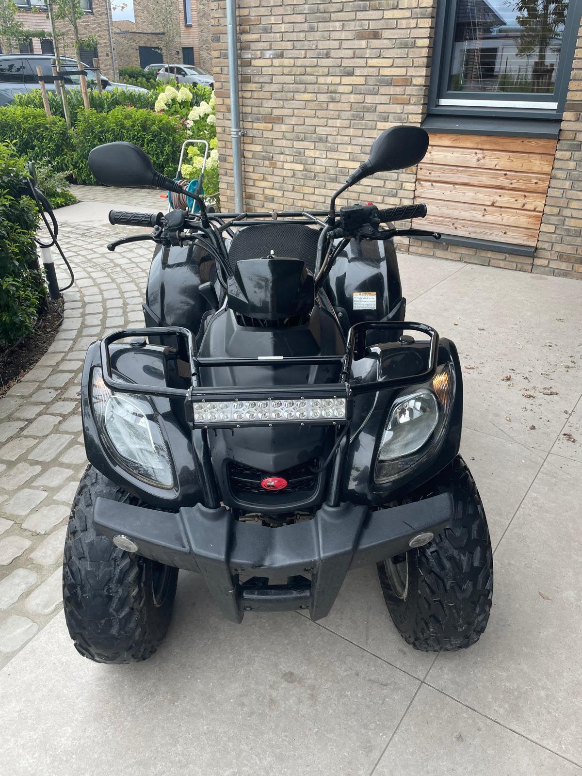 Kymco mxu 50 quad met brom/scooterkenteken, Ophalen, 50 cc