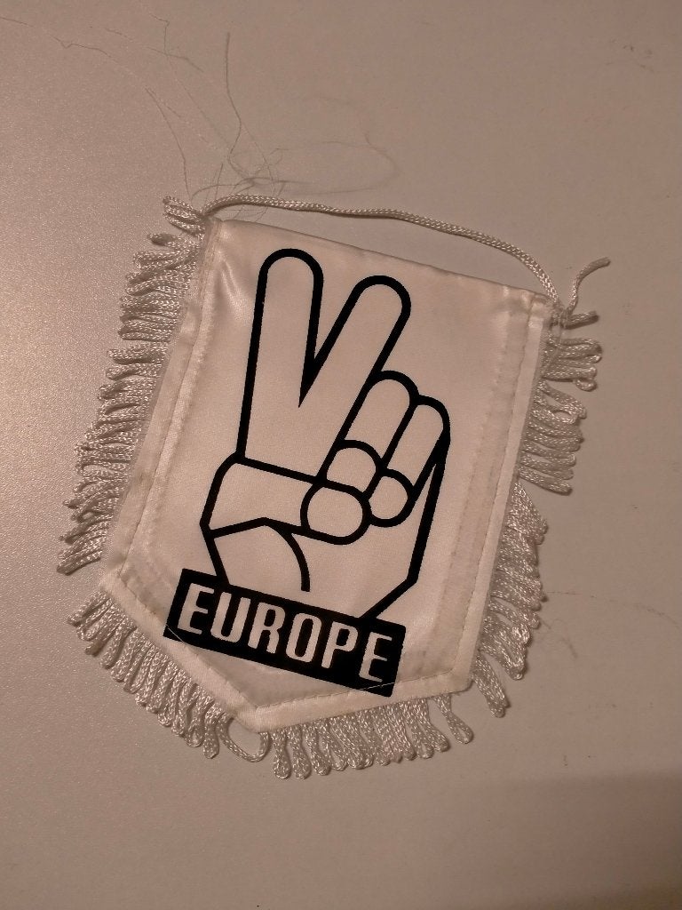 Europe vrachtwagen vintage auto vaantje logo merk vaan, Verzenden, Gebruikt, Auto's