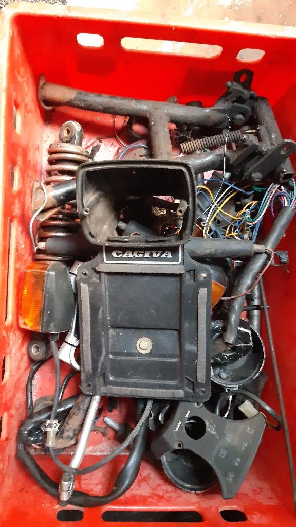 Onderdelen voor HD Cagiva, Ophalen, Gebruikt