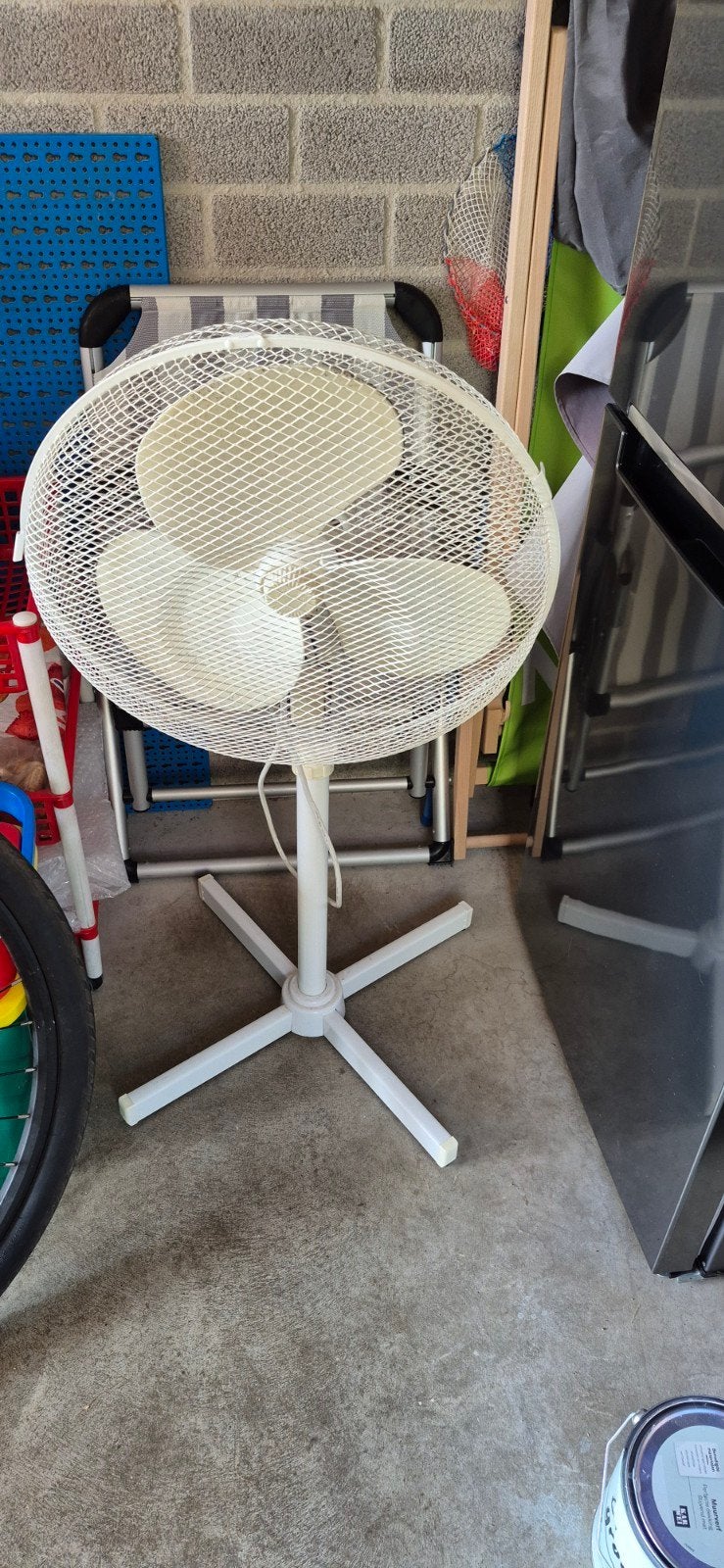 Logota KB-905 Statiefventilator (40cm) - Wit, Ophalen, Gebruikt, Statiefventilator