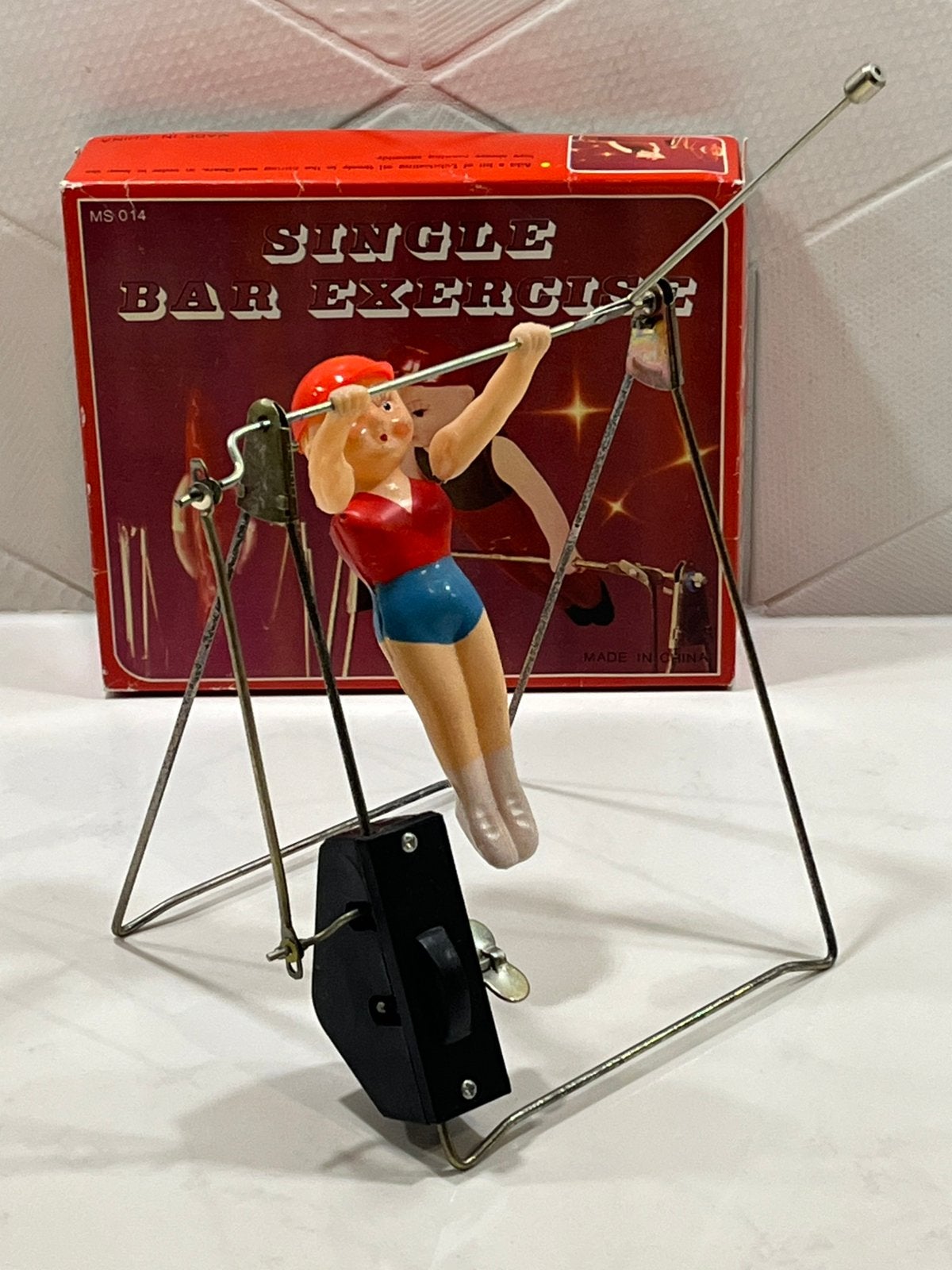 Vintage mechanisch turnster blikken speelgoed  MS 014, Verzenden