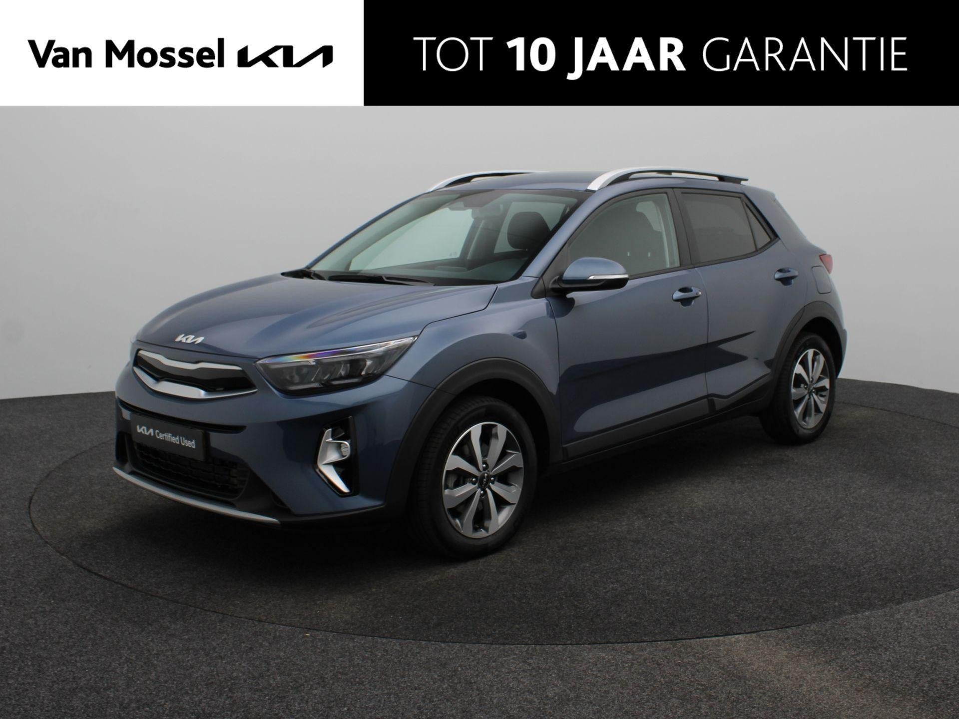 Kia Stonic 1.0 T-GDi MHEV DynamicPlusLine | Clima | Camera |, Auto's, Kia, 12 maanden, Euro 6, Blauw, Origineel Nederlands