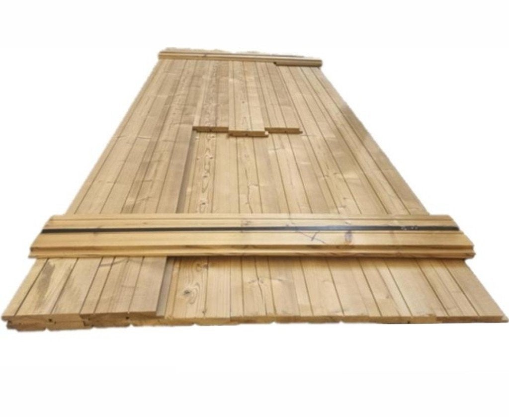 3.64 m2 halfhoutse sponning delen - nr: tp130, Ophalen, Nieuw, 250 cm of meer, Planken