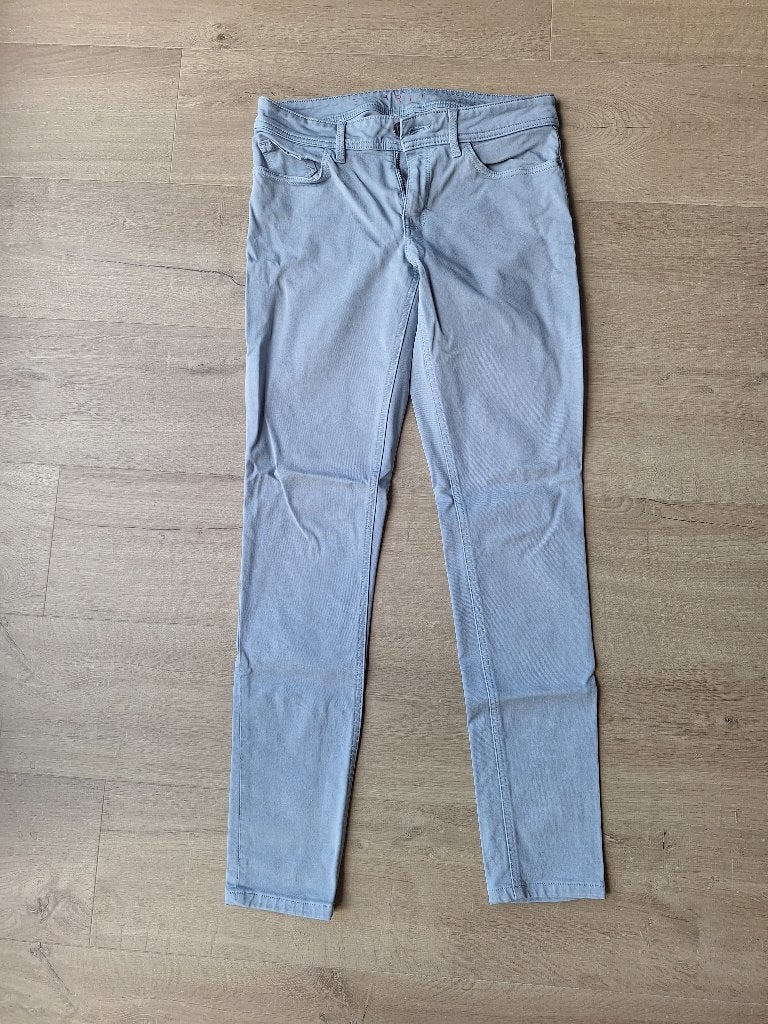 Esprit lichtblauwe broek maat 38 / lengtemaat 32, Maat 38/40 (M), Blauw, Ophalen of Verzenden, Zo goed als nieuw