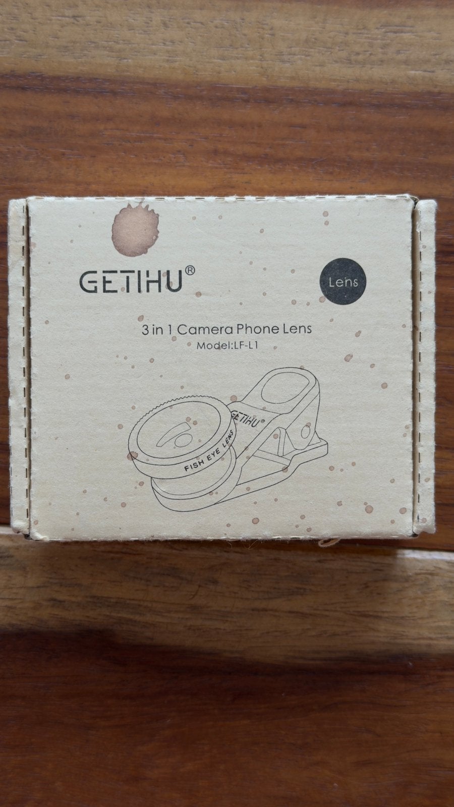 GETIHU 3-in-1 Camera Telefoon Lens Kit (LF-L1), Ophalen, Zo goed als nieuw, Overige typen