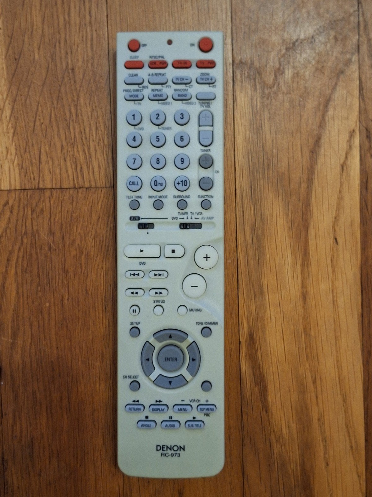 Originele Denon RC-973 (2004  o.a. voor Home Theater system, Ophalen of Verzenden, Gebruikt, Origineel, Dvd