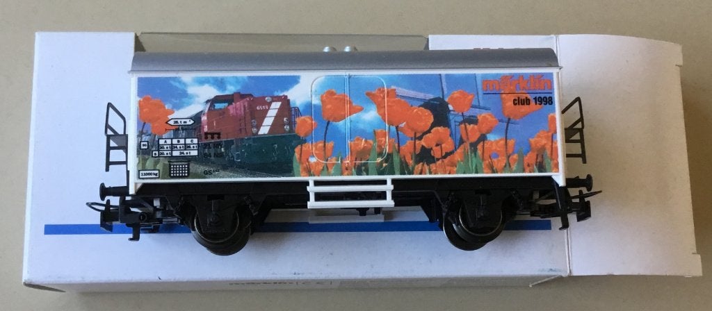 MäRKLIN HO # 4415.98730 DIESEL BR 6400 Märklin club 1998 N O, Wisselstroom, Locomotief, Nieuw, Ophalen of Verzenden