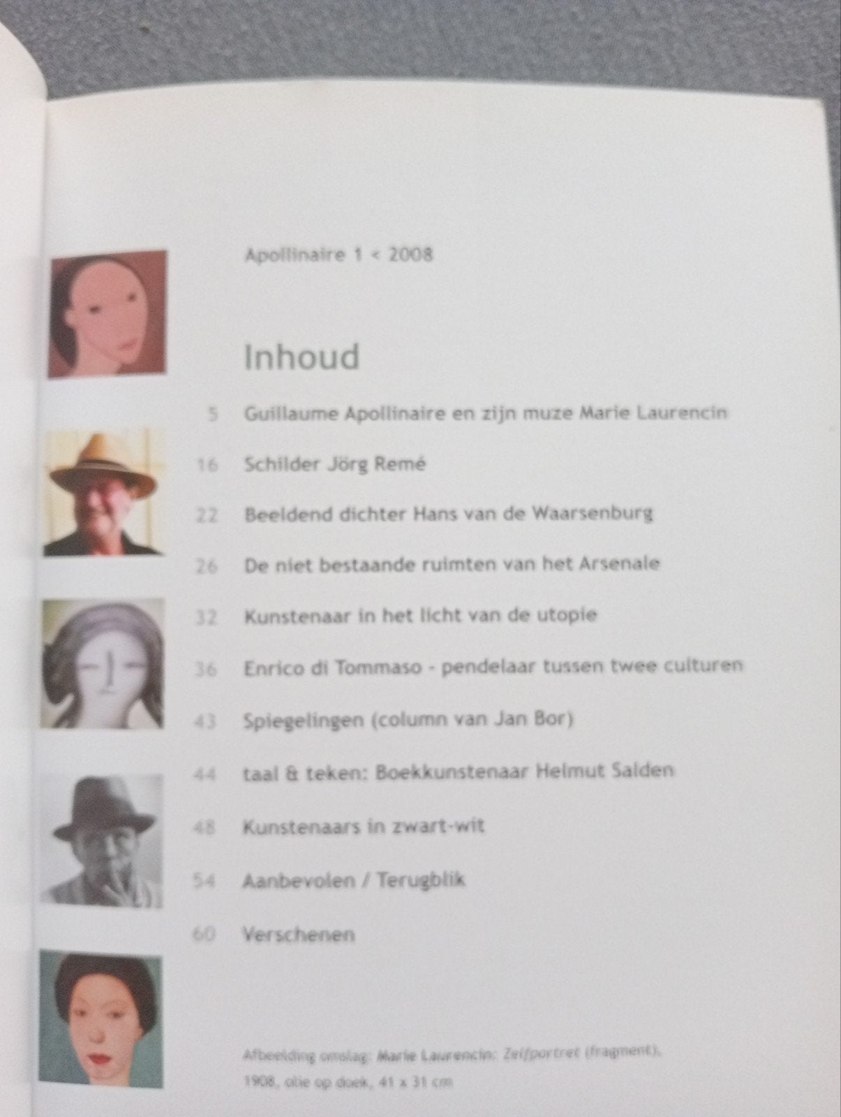 Apollinaire Kunstcahier 1 2007 - Goede staat, Ophalen of Verzenden, Gelezen, Overige onderwerpen, Diverse auteurs
