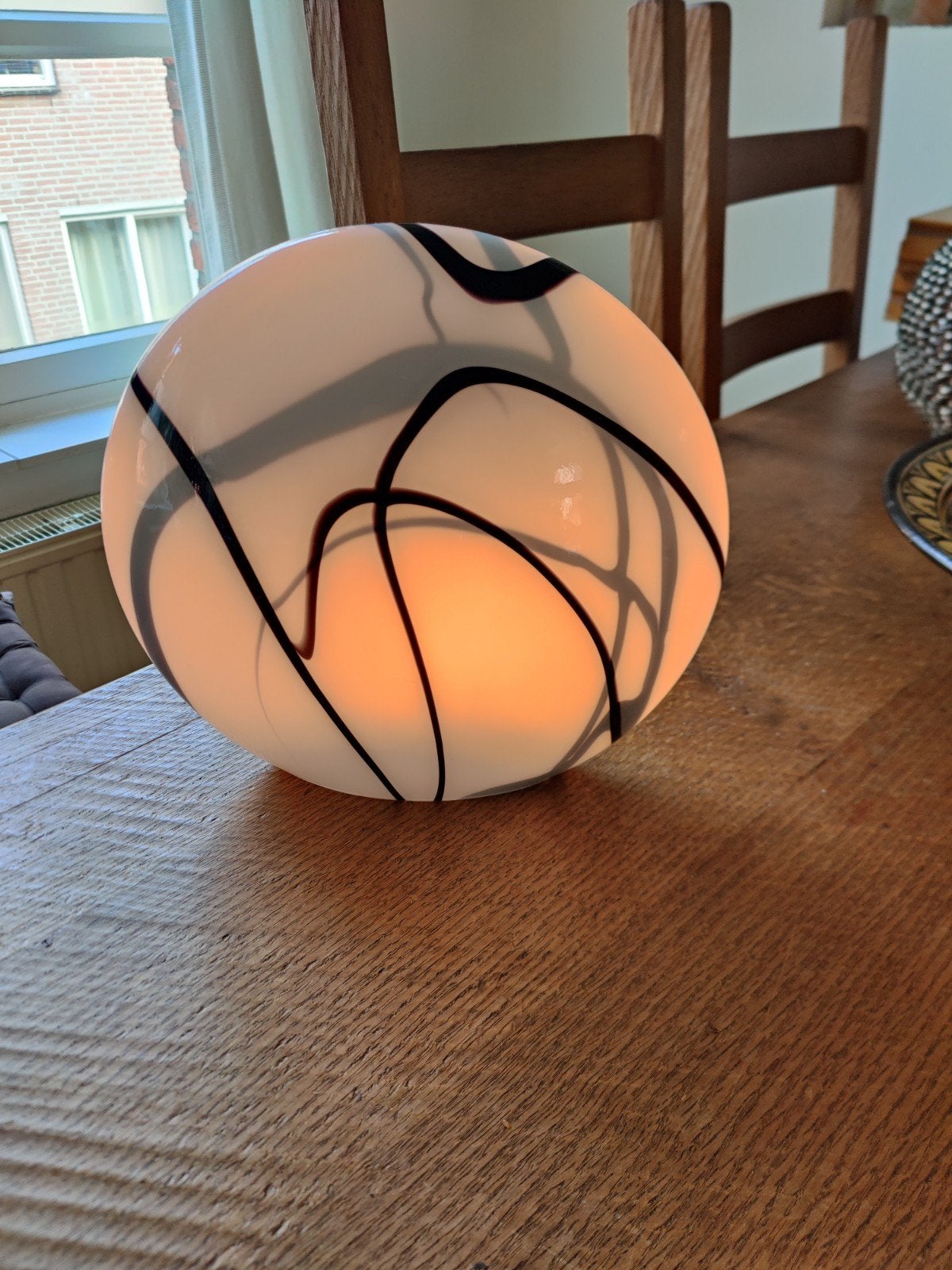Zijlstra Tiel Swirl Tafellamp - Modern Design set van 2, Huis en Inrichting, Ophalen of Verzenden, Zo goed als nieuw