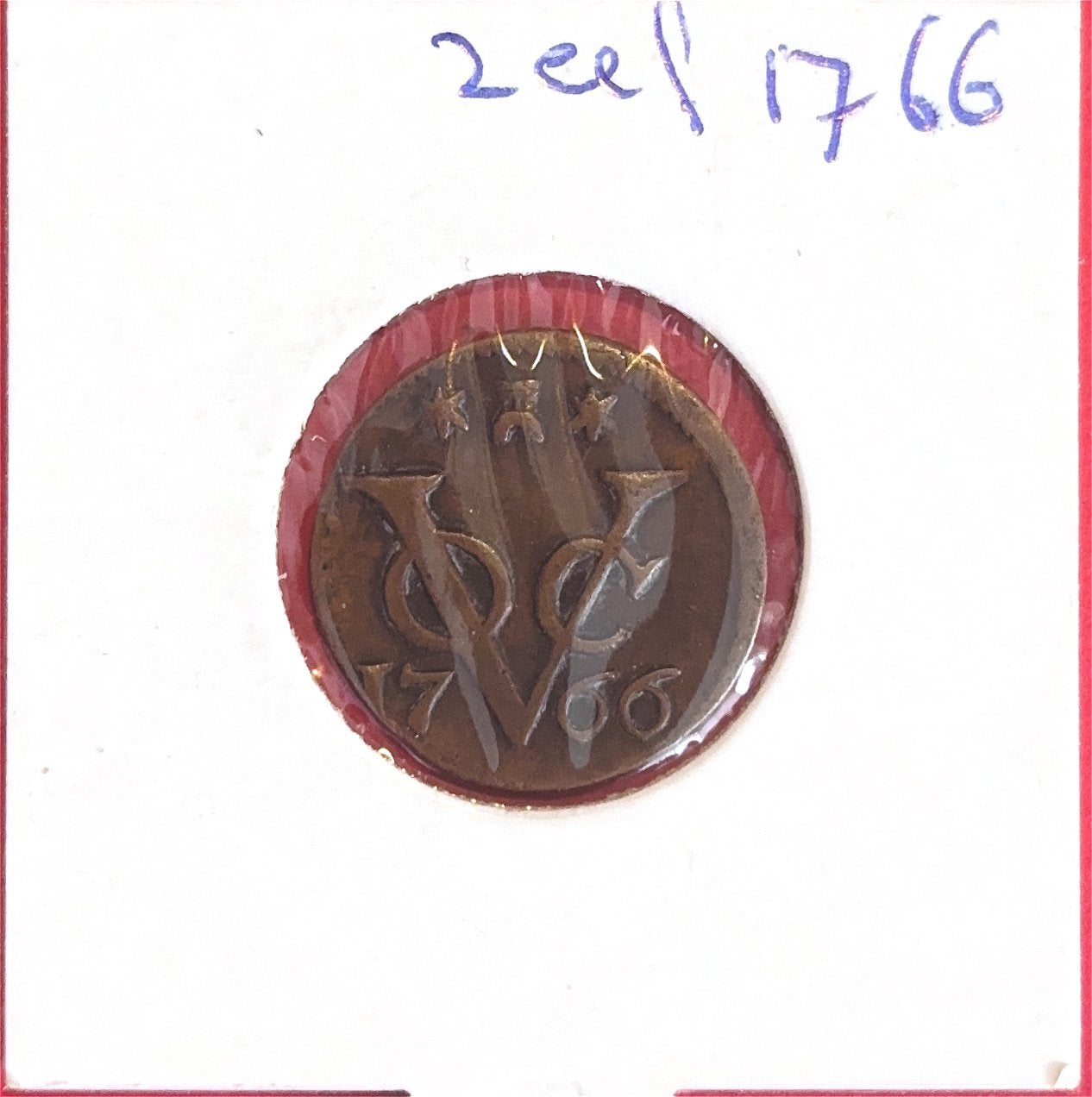 Zeldzame VOC Duit 1766 (Zeeland), Ophalen of Verzenden, Vóór koninkrijk, Overige waardes