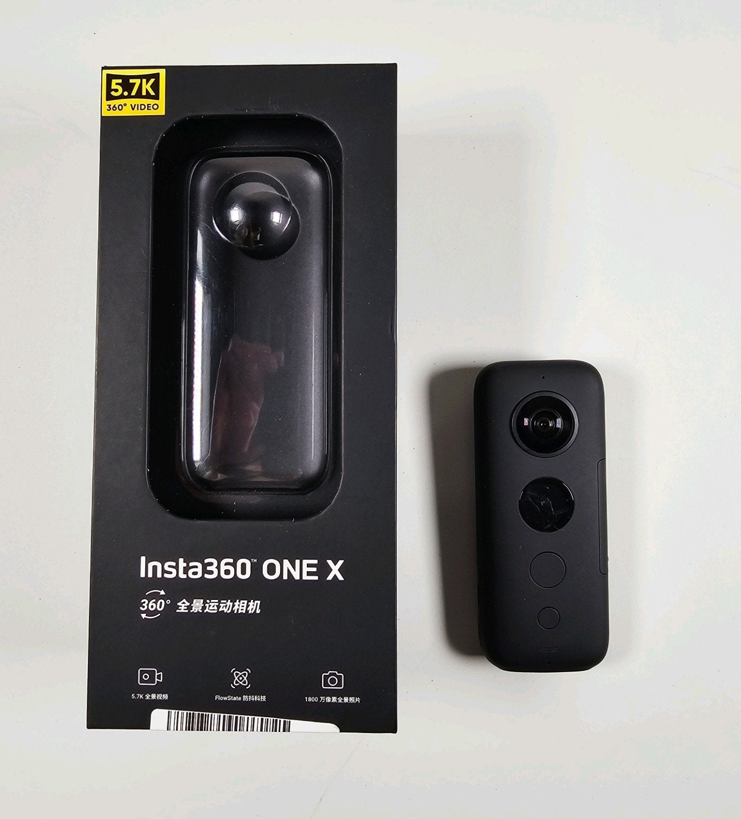 Insta360 ONE X – 360 Action Camera – B-Grade, Overige merken, Gebruikt, Ophalen of Verzenden, Nvt