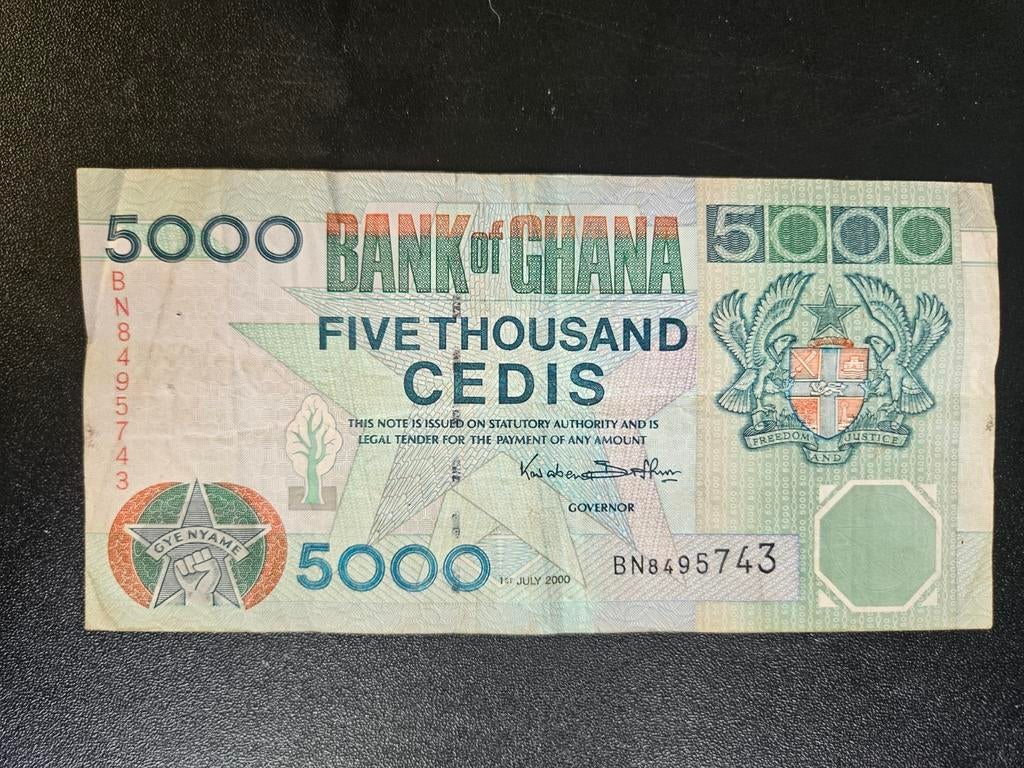 Ghana pick 34e 2000, Ophalen of Verzenden, Overige landen, Los biljet