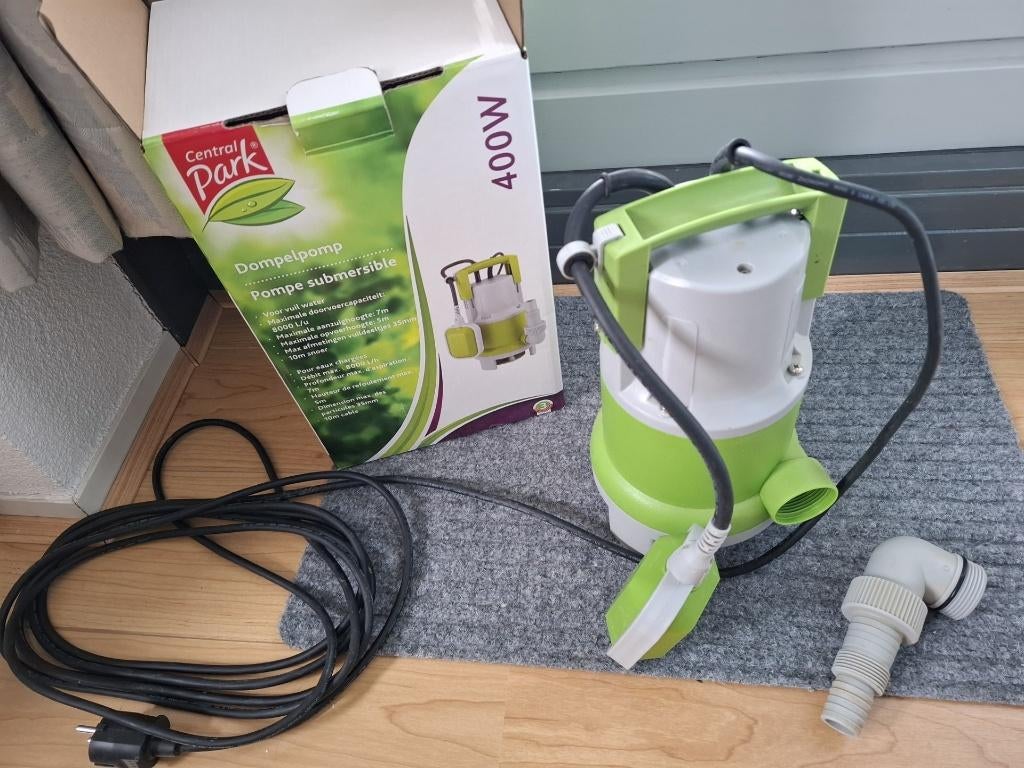 Nieuwe Central Park Dompelpomp 400W, Ophalen, Nieuw, Elektrisch, Dompelpomp