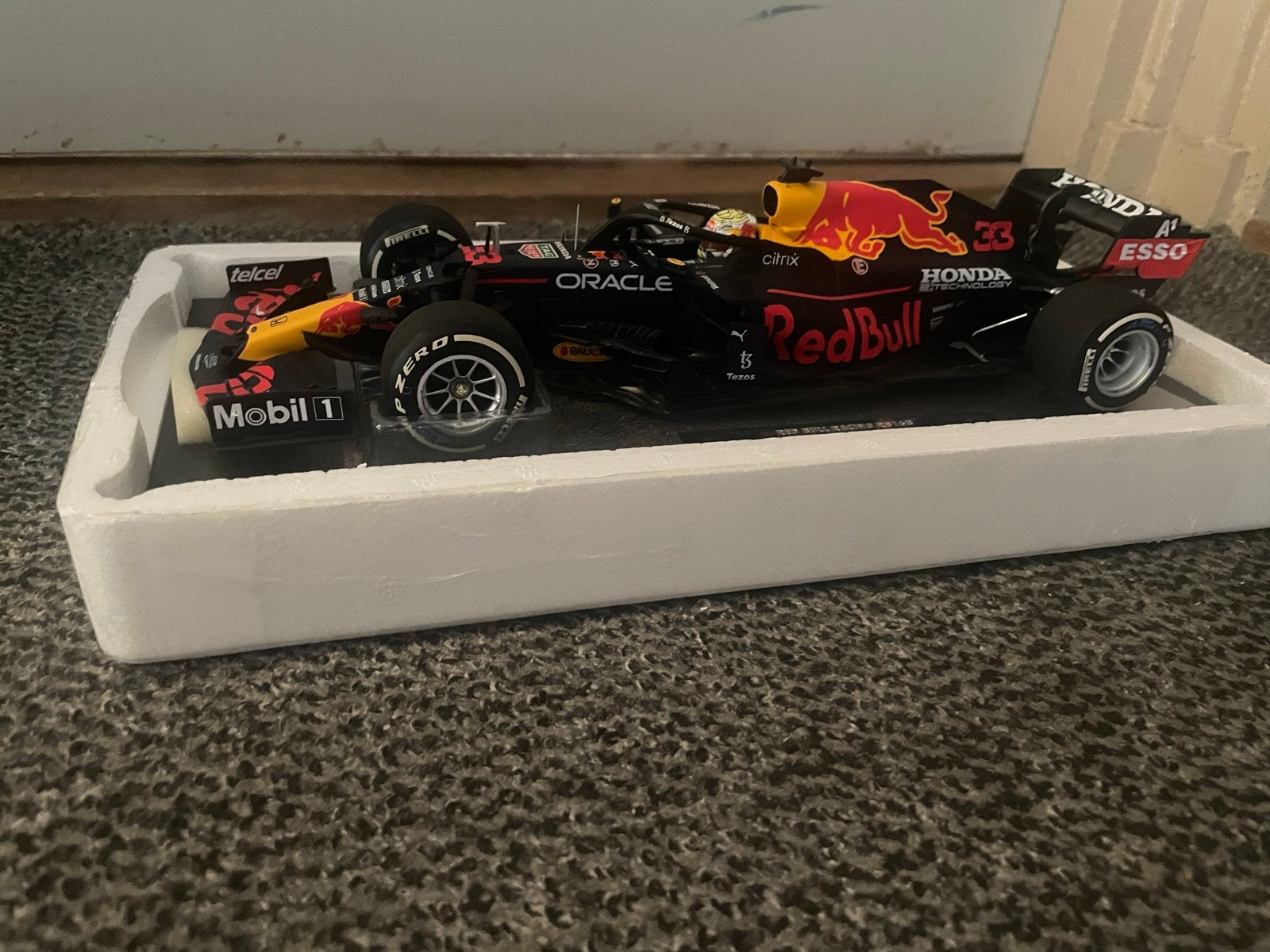 Max Verstappen RB16B Stiermarken & Oostenrijk 2021 1:18, Verzenden, Nieuw, Auto, MiniChamps