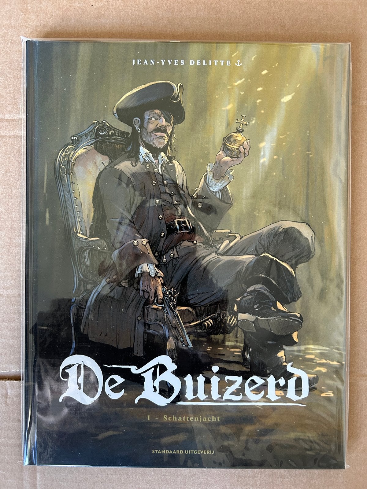 De Buizerd 1: Schattenjacht - Jean-Yves Delitte (Nieuw), Eén stripboek, Ophalen of Verzenden, Nieuw