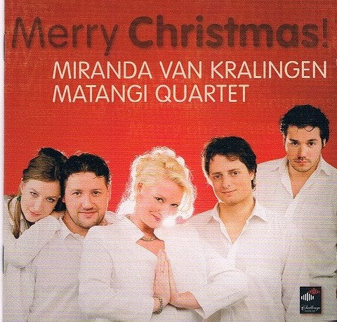 Merry Christmas-Miranda van Kralingen/Matangi Quartet, Ophalen of Verzenden, Nieuw in verpakking, Kerst