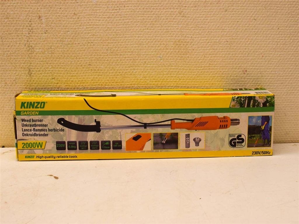 Kinzo Elektrische onkruidbrander 51329, Ophalen of Verzenden, Gebruikt