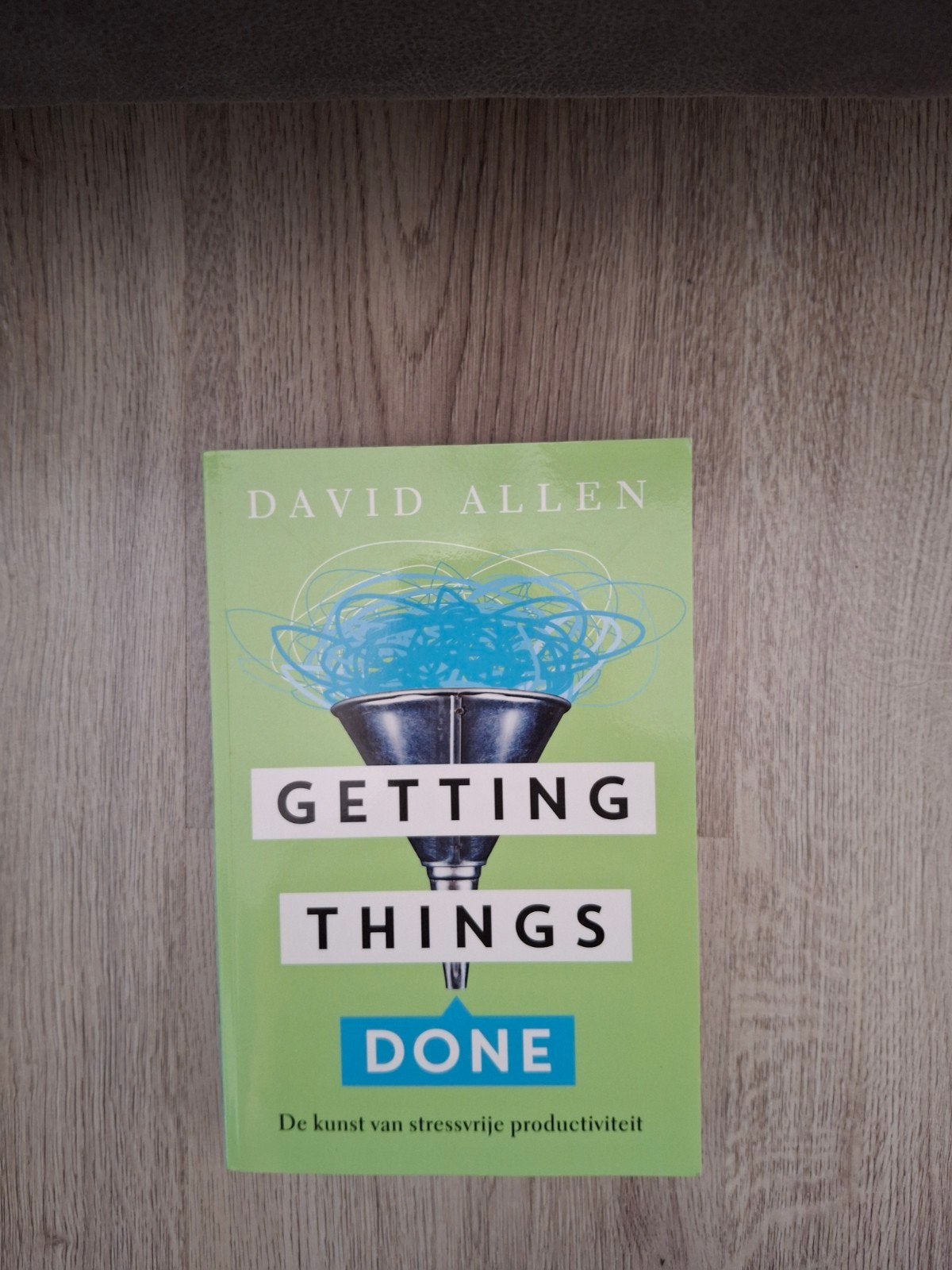 Getting Things Done De kunst van stressvrije productiviteit, Boeken, Literatuur, Nieuw, Ophalen of Verzenden