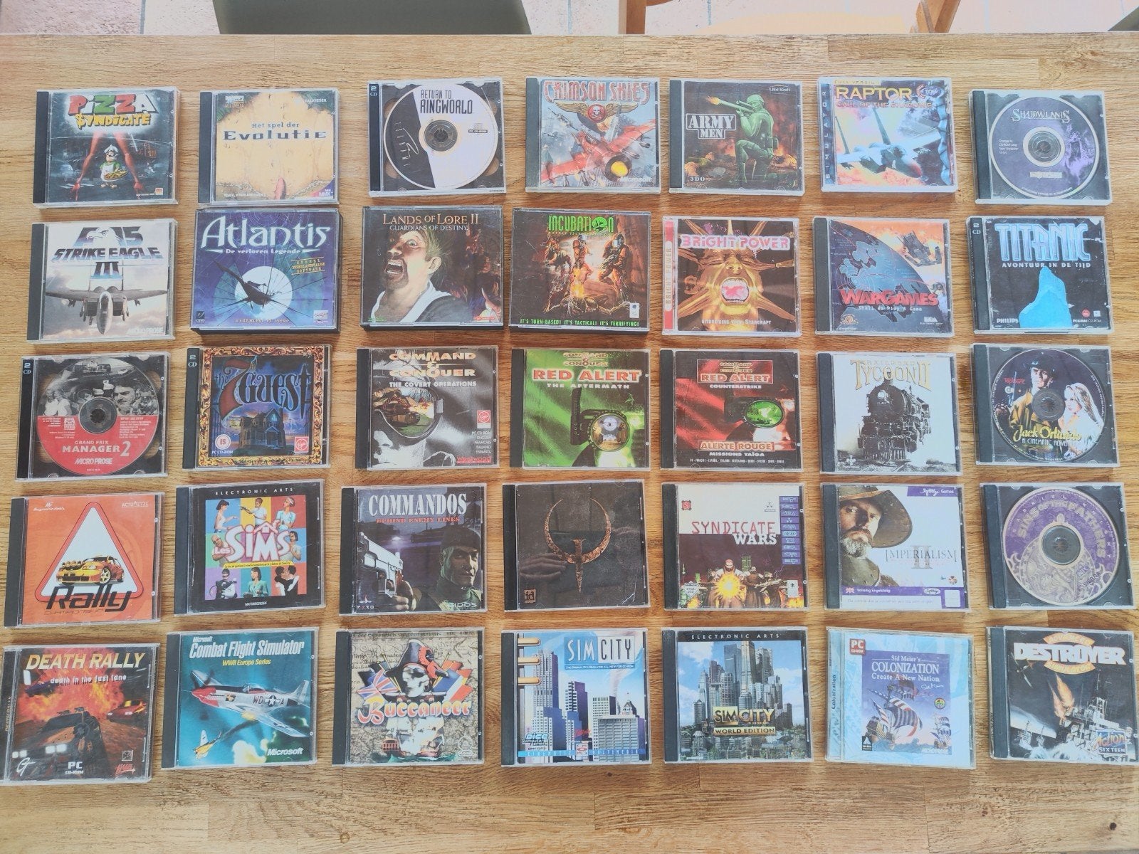 Collectie retro PC games, 1 speler, Ophalen of Verzenden, Vanaf 12 jaar