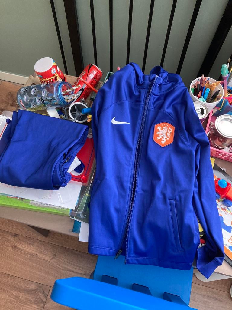Nike trainingspak, Blauw, Overige maten, Ophalen of Verzenden, Voetbal