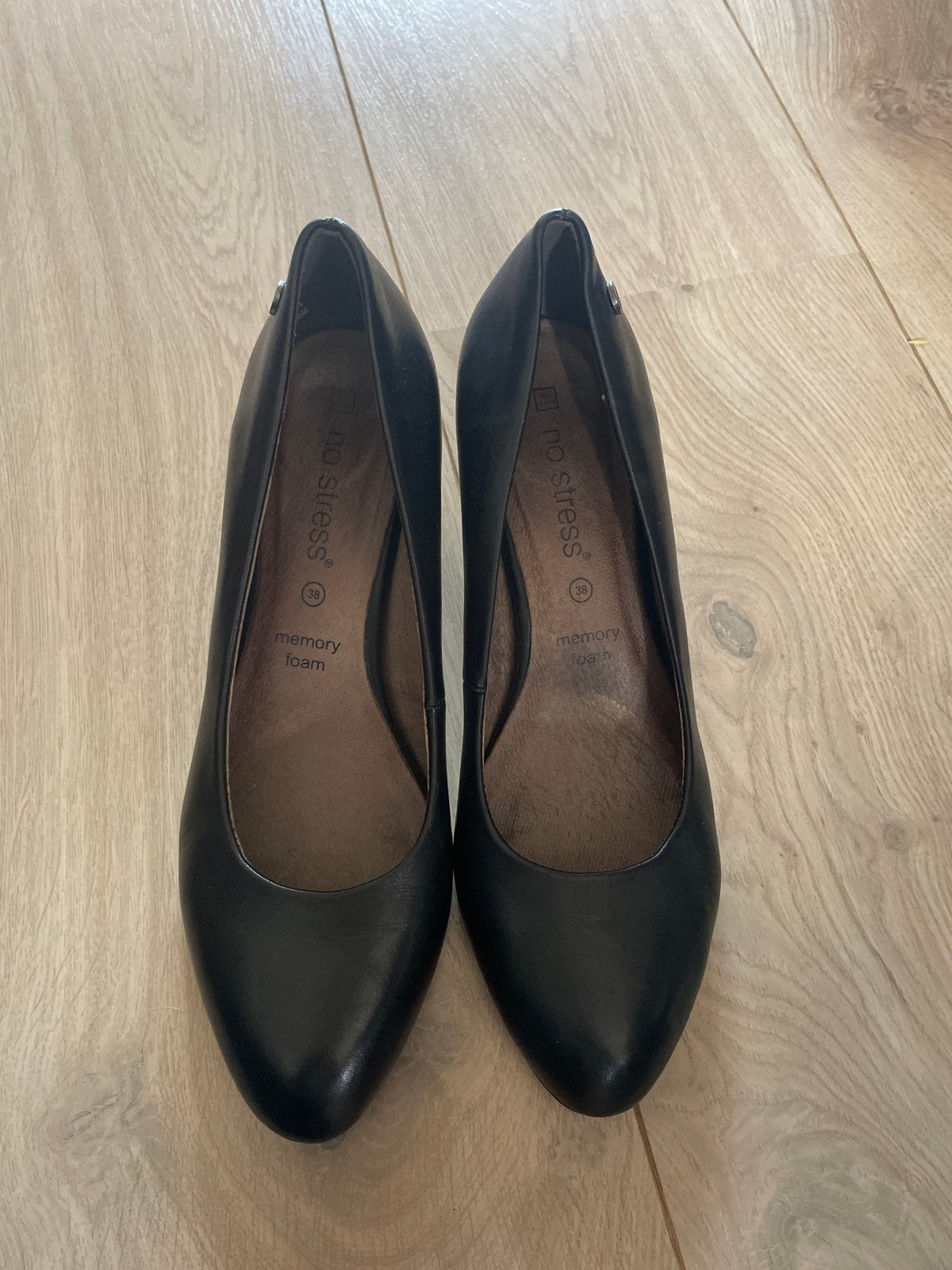 Zwarte pumps met memory foam - No Stress, Ophalen of Verzenden, Gedragen, Zwart, Pumps