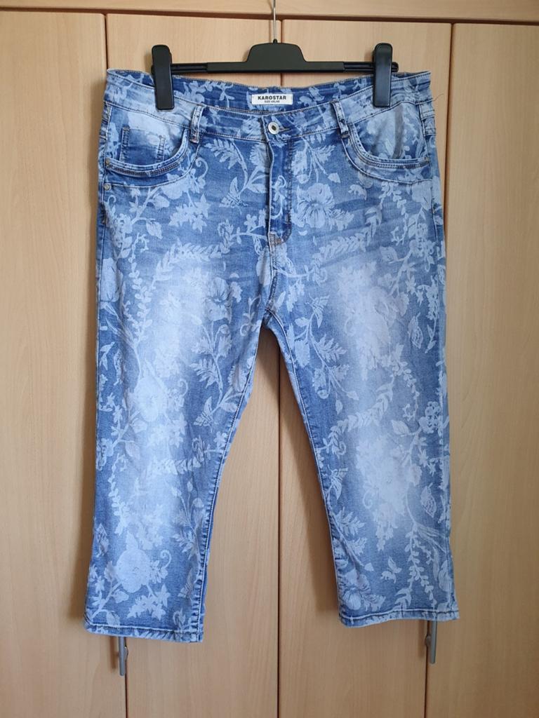 Nieuw, karostar capri 4XL/48, Blauw, Overige jeansmaten, Nieuw, Ophalen of Verzenden