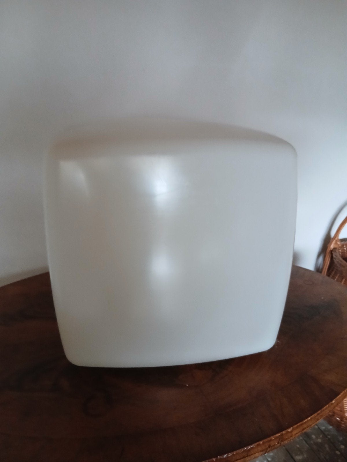 Viso Vintage Kubuslamp / Verlichte Bijzettafel, Ophalen, Kunststof, Gebruikt, 45 cm