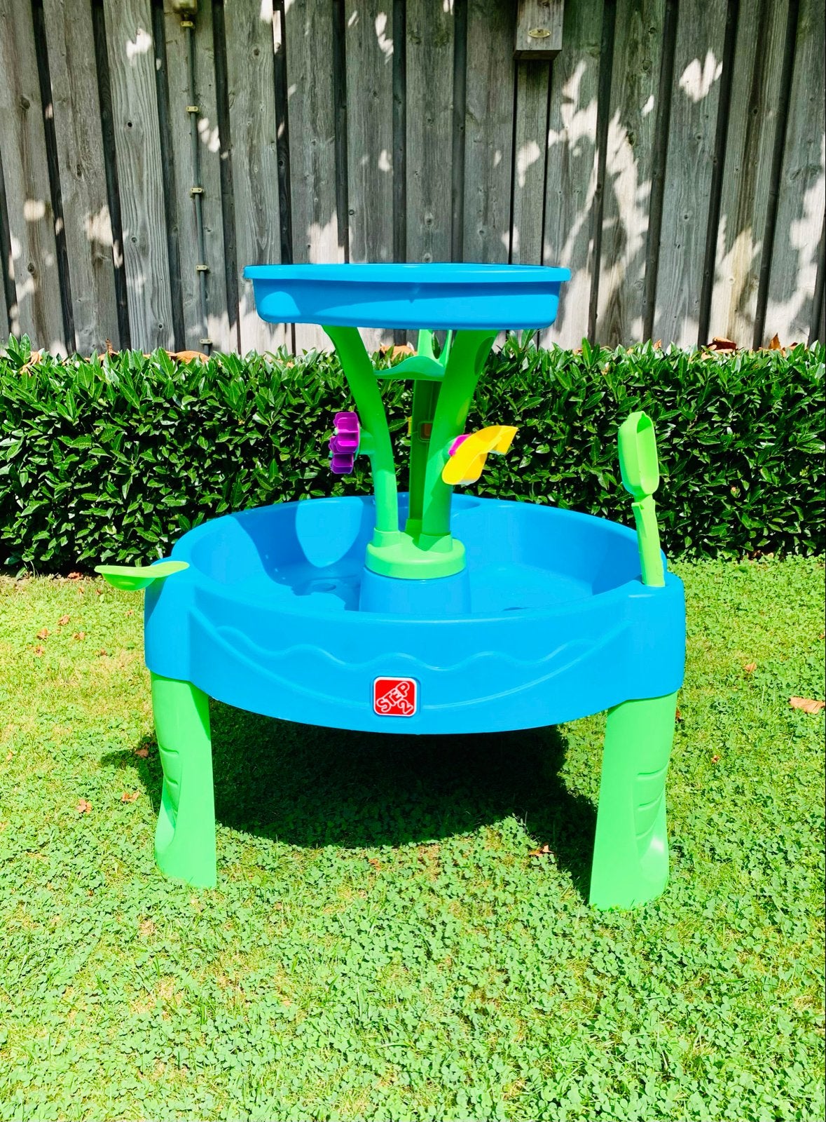 Step 2 Watertafel blauw groen - Zo goed als nieuw, Kinderen en Baby's, Speelgoed | Buiten | Los speelgoed, Ophalen, Zo goed als nieuw
