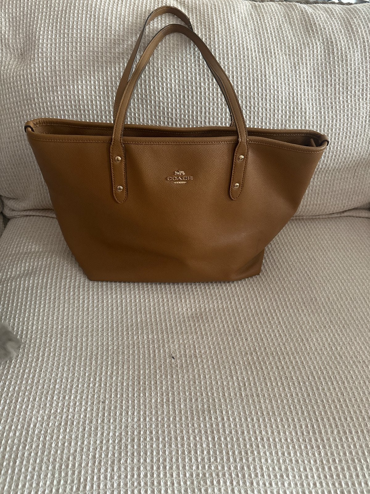 Coach City Tote Bag Medium - Uitstekende Conditie, Ophalen of Verzenden, Gebruikt, Bruin, Shopper