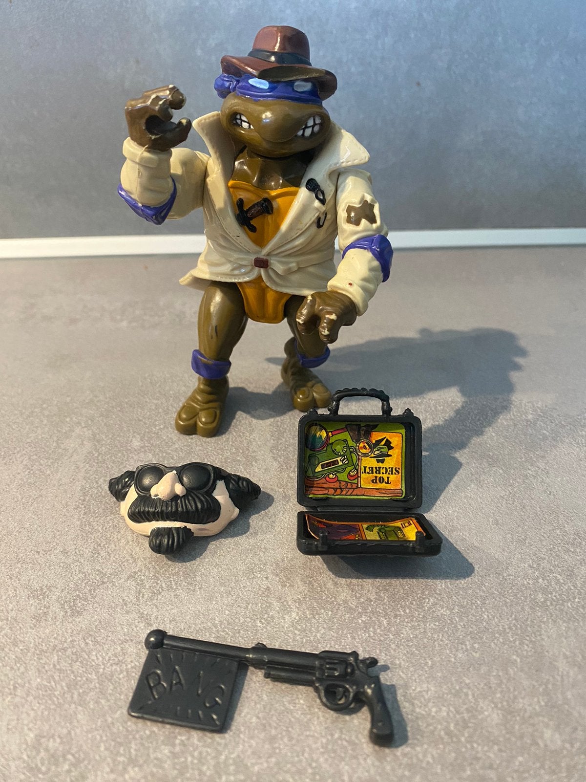 Tmnt Turtles: Undercover don 1990 - playmates toys, Verzamelen, Ophalen of Verzenden, Gebruikt