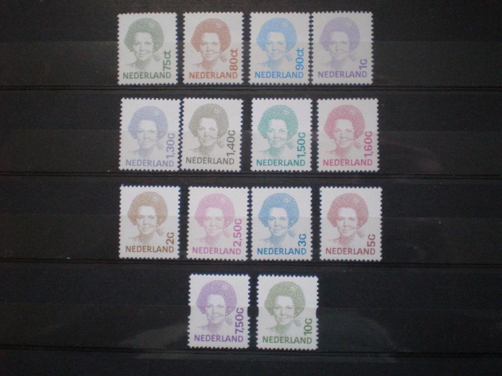 Beatrix NVPH 1488-1501 1581-1582 Postfris ( U 307)..€ 4,75, Verzenden