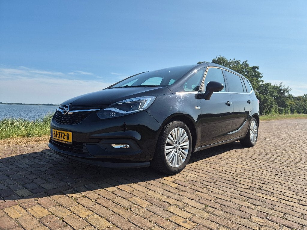 Opel Zafira 1.4T 103KW 2017 Zwart, Auto's, Opel, 4 cilinders, Zwart, 1364 cc, Particulier
